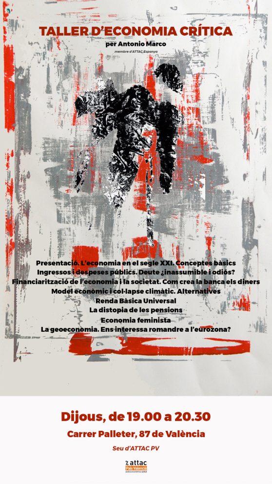 Taller d'Economia Crítica ATTAC Antonio Marco